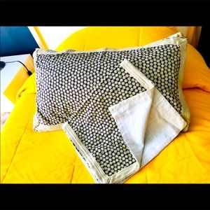 Handcrafted French Cotton Paisley Floral Pillow Cases, set of 2